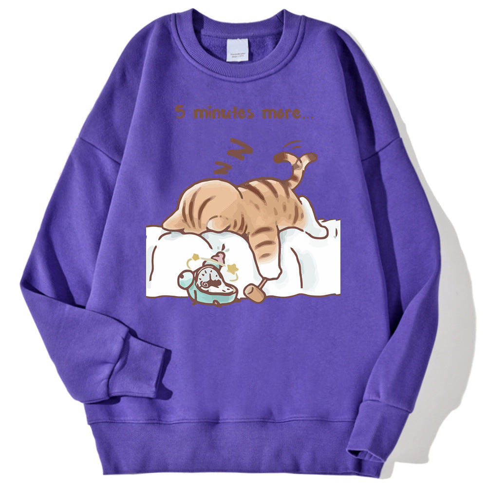 Women's Korean Style Printed Sweatshirt, Spring Fashion, Summer Top