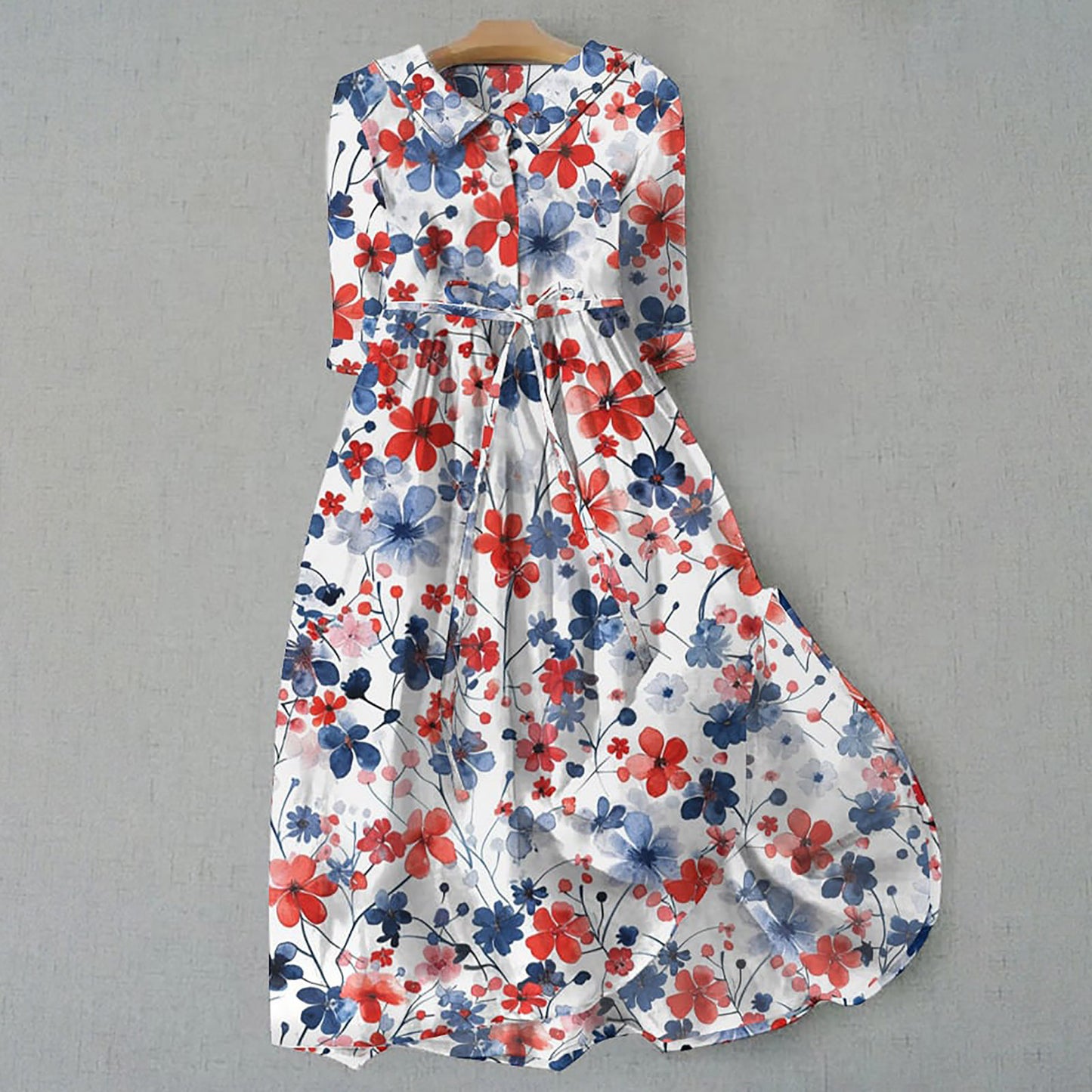 Women's Bohemian Print Dress