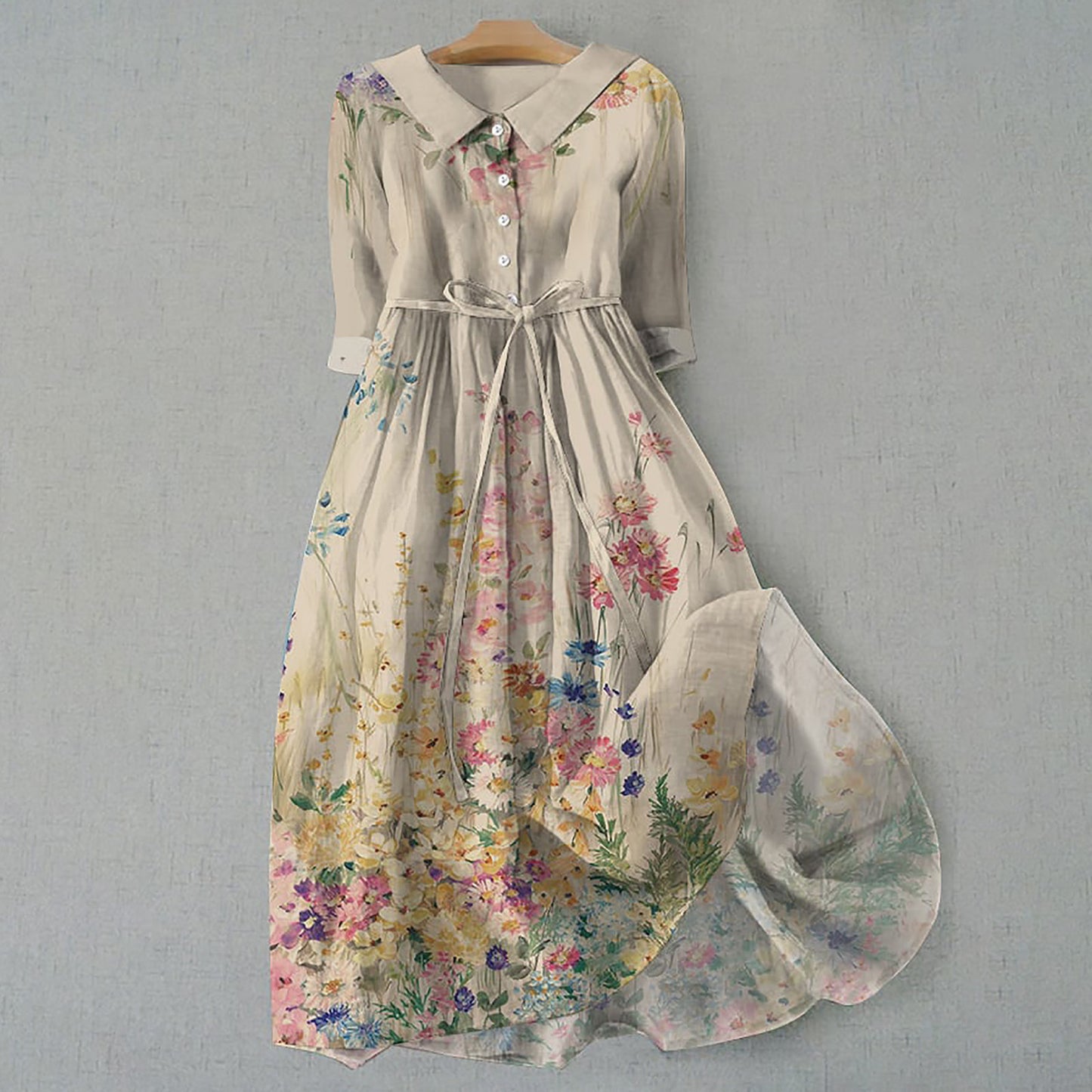 Women's Bohemian Print Dress