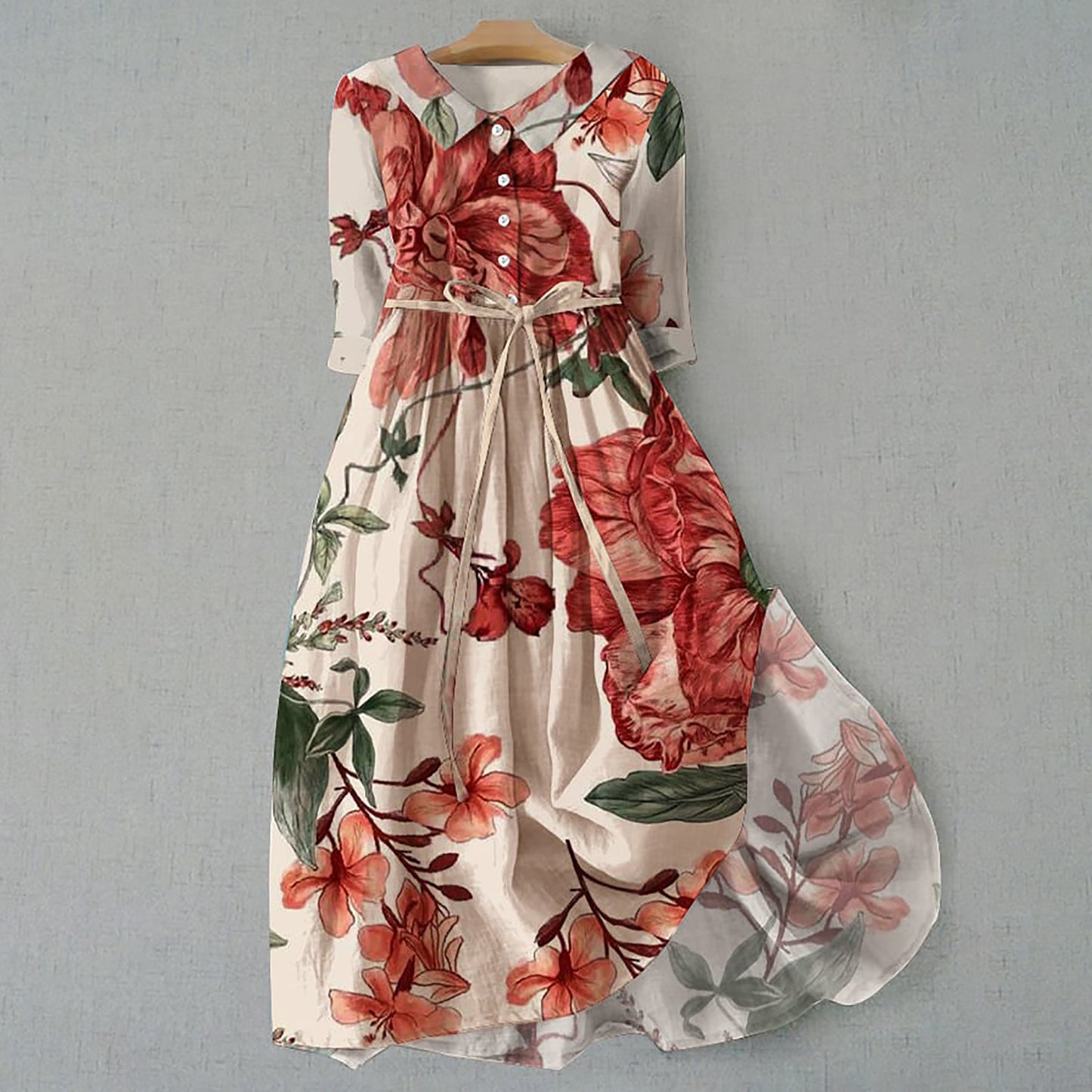 Women's Bohemian Print Dress