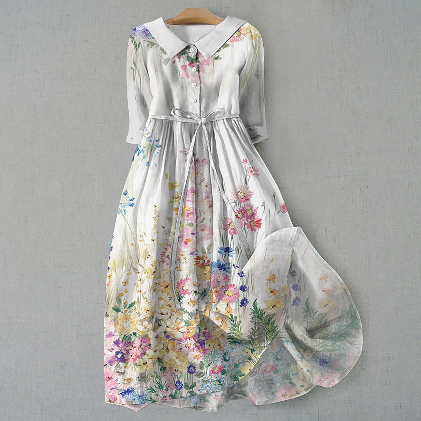 Women's Bohemian Print Dress