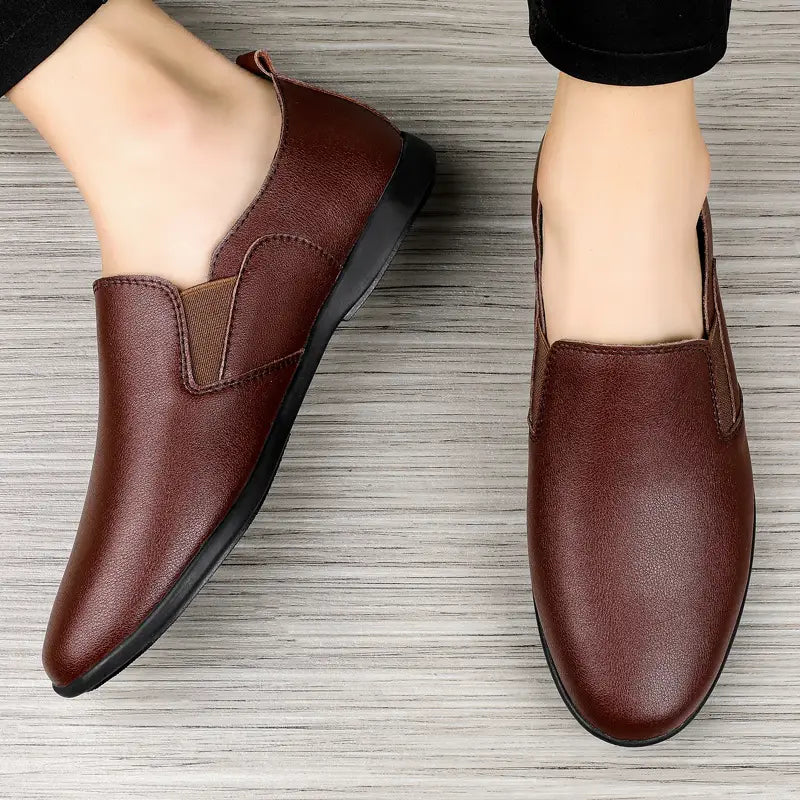 Men’s Breathable Leather Shoes