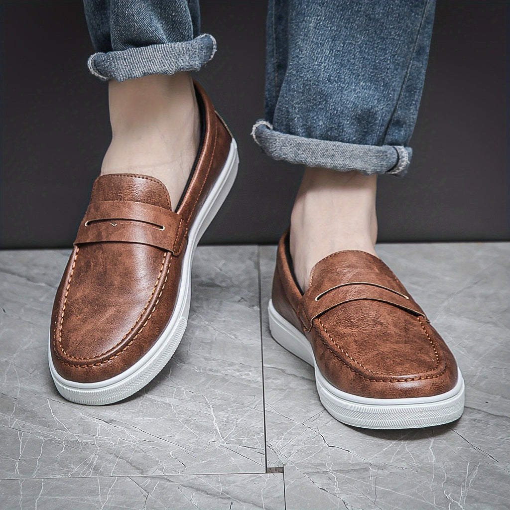 Men's Solid Colour Casual Shoes
