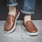 Men's Solid Colour Casual Shoes