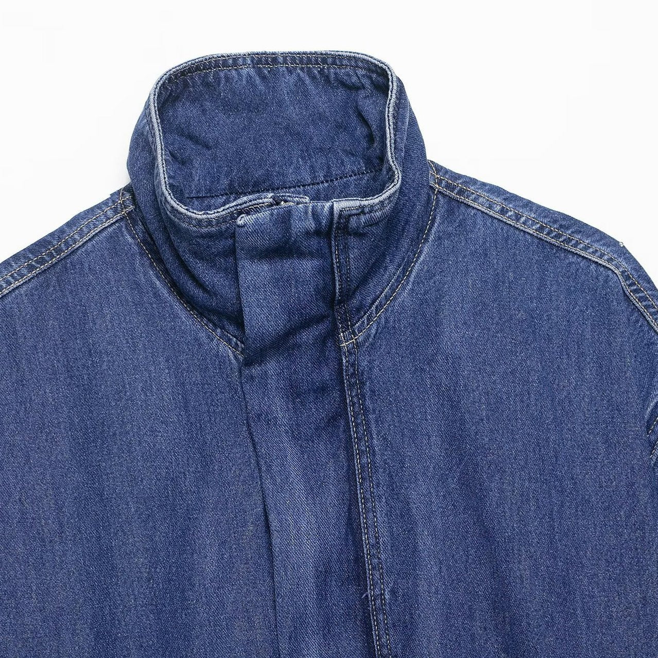 Classic Blue Denim Jacket – Timeless Outerwear for Women