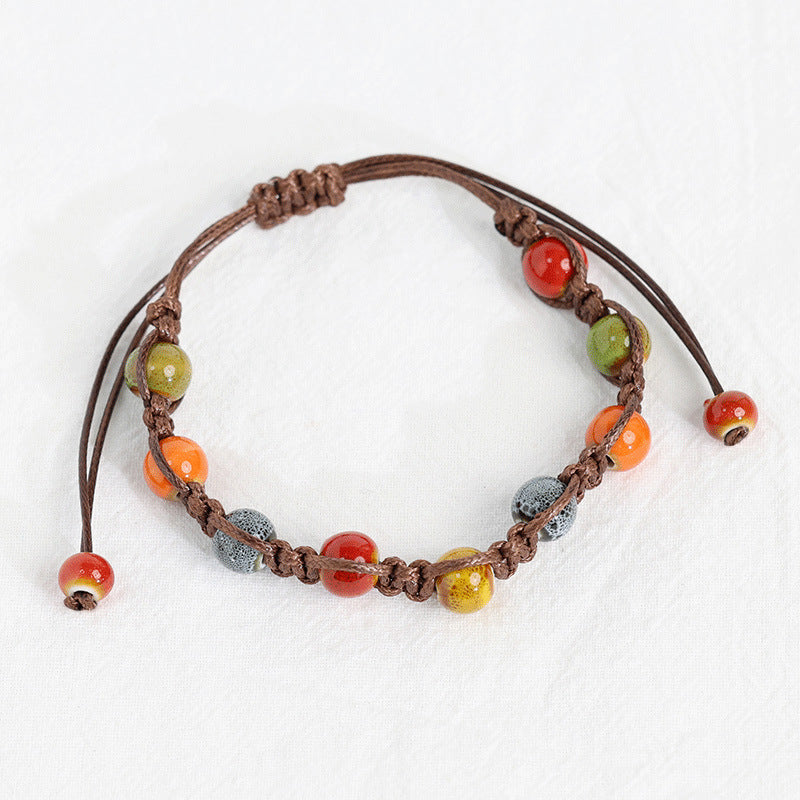 Beaded Couple Bracelet - Ethnic Style