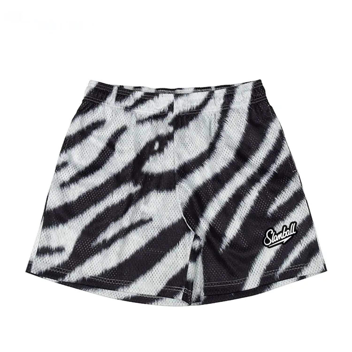 Animal Print Athletic Shorts - Men's Performance Training