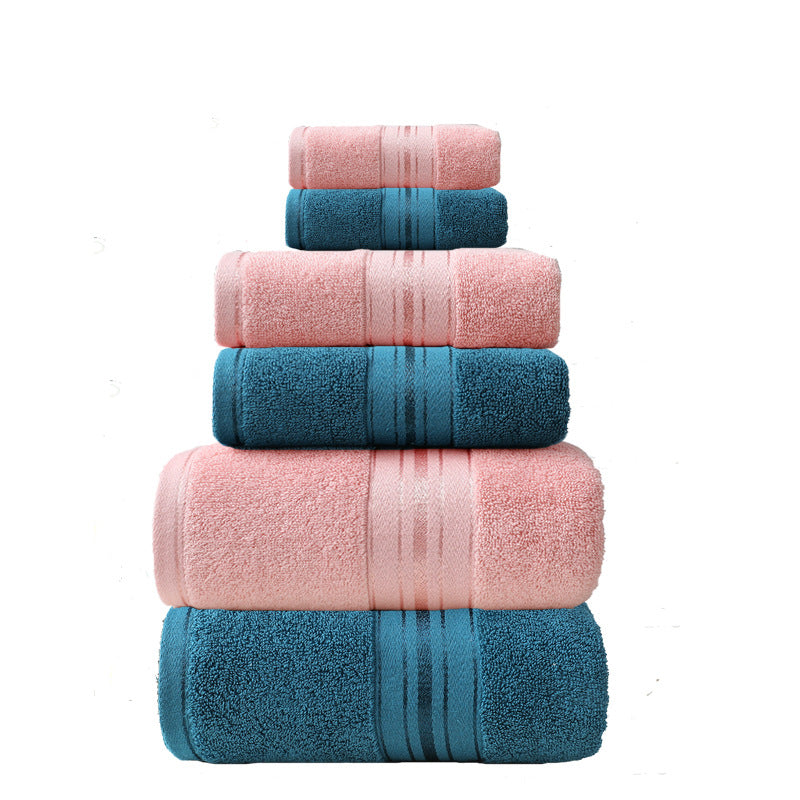 Premium Cotton Towel Set (6-Piece)
