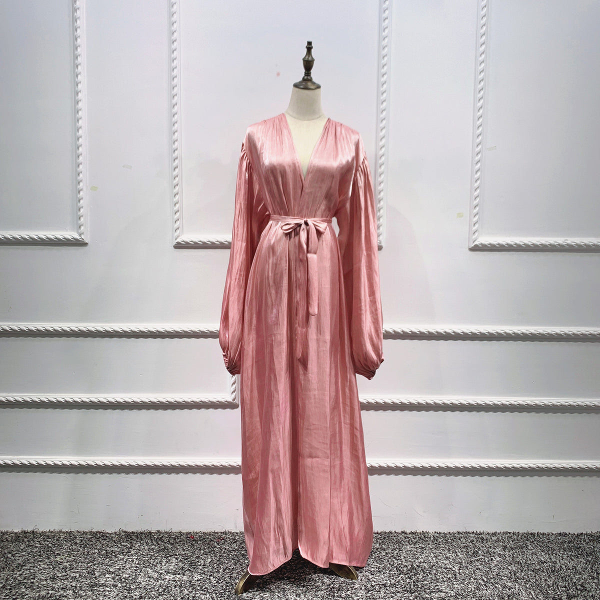 Puff Sleeved Summer Abaya Cape