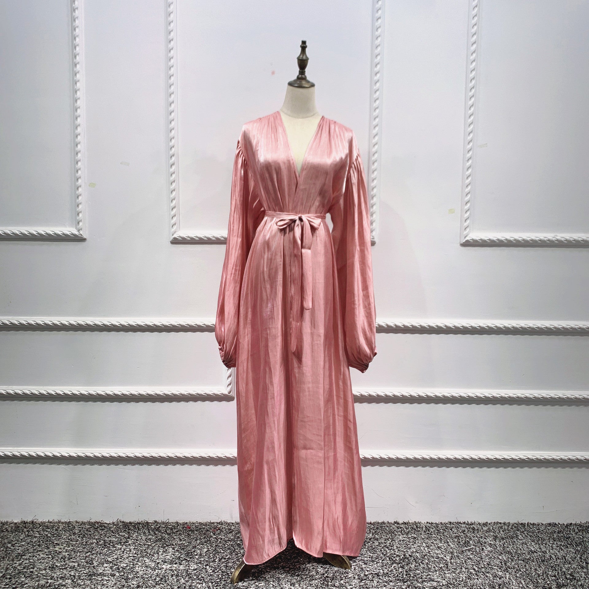 Puff Sleeved Summer Abaya Cape