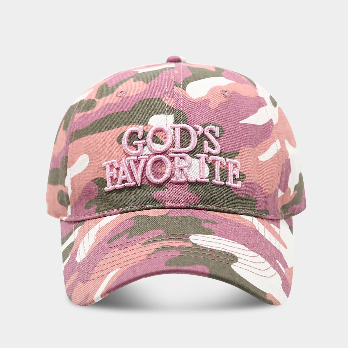 American Retro Baseball Cap Outdoor Jungle Camouflage Distressed Hat - 1 Color / Adjustable - Sun Hat