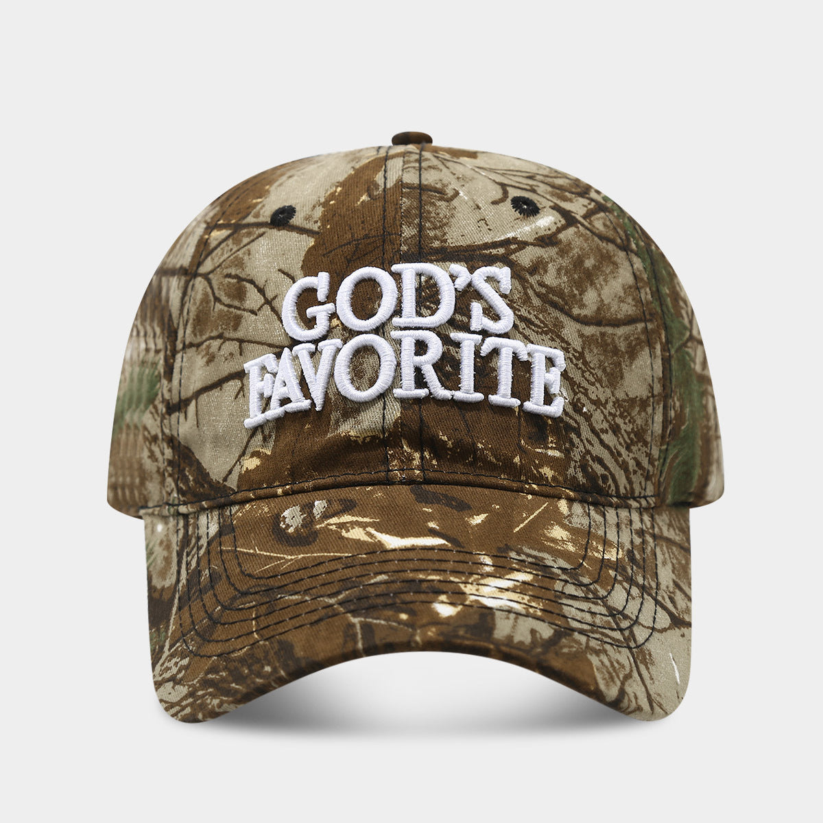American Retro Baseball Cap Outdoor Jungle Camouflage Distressed Hat - 3 Colors / Adjustable - Sun Hat