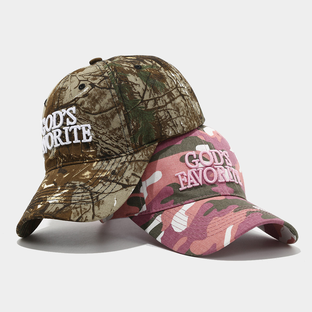 American Retro Baseball Cap Outdoor Jungle Camouflage Distressed Hat - Sun Hat