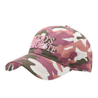 American Retro Baseball Cap Outdoor Jungle Camouflage Distressed Hat - Sun Hat