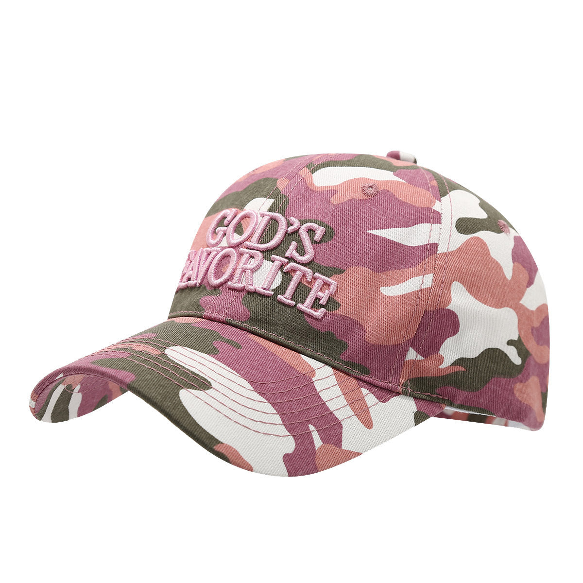 American Retro Baseball Cap Outdoor Jungle Camouflage Distressed Hat - Sun Hat