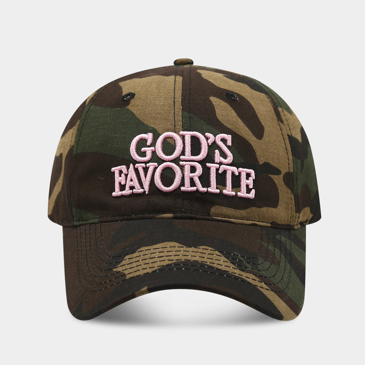 American Retro Baseball Cap Outdoor Jungle Camouflage Distressed Hat - 2 Colors / Adjustable - Sun Hat