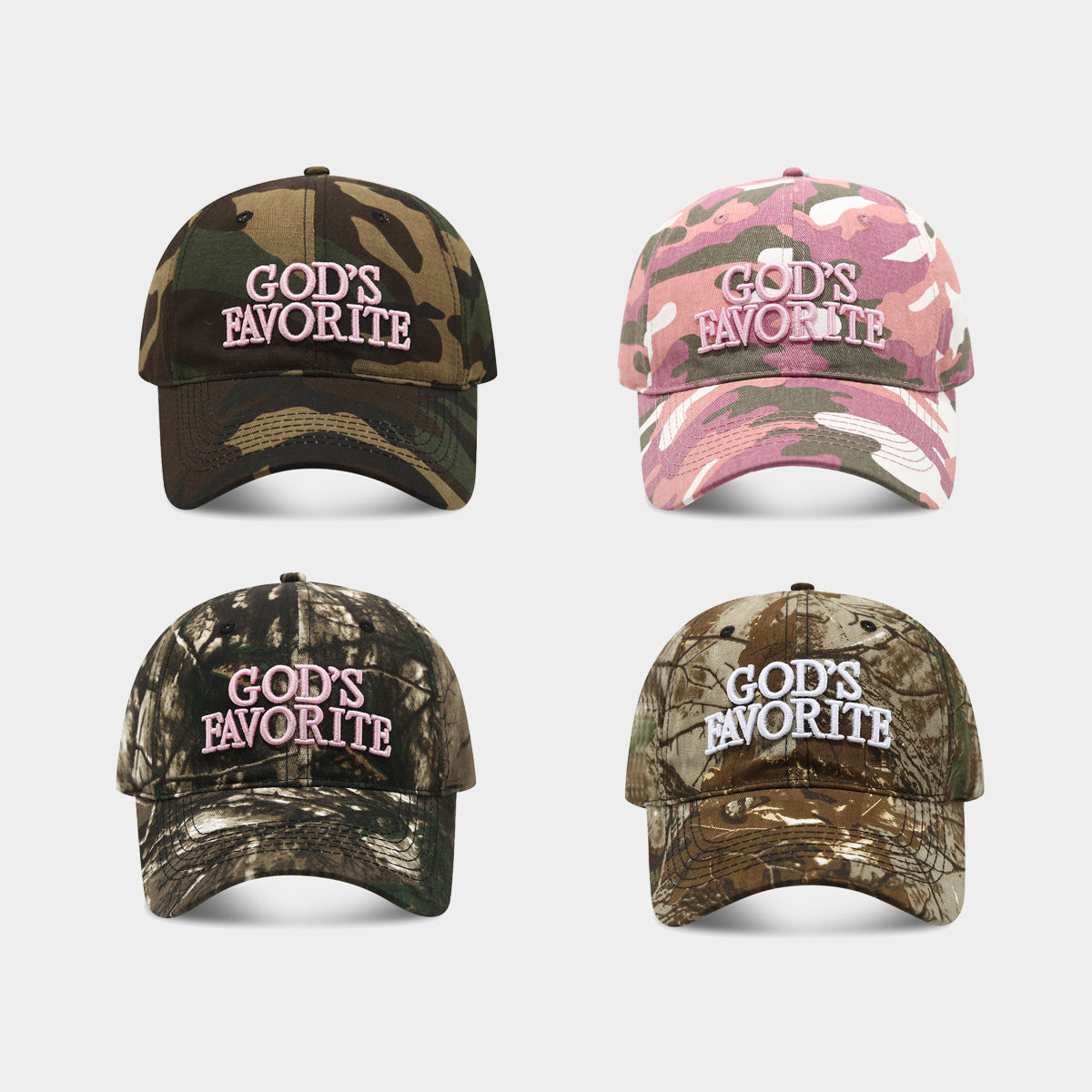 American Retro Baseball Cap Outdoor Jungle Camouflage Distressed Hat - Sun Hat