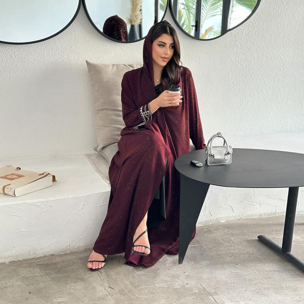 Arab Women’s Abaya Robe Islamic Clothing Modest Fashion - Abaya