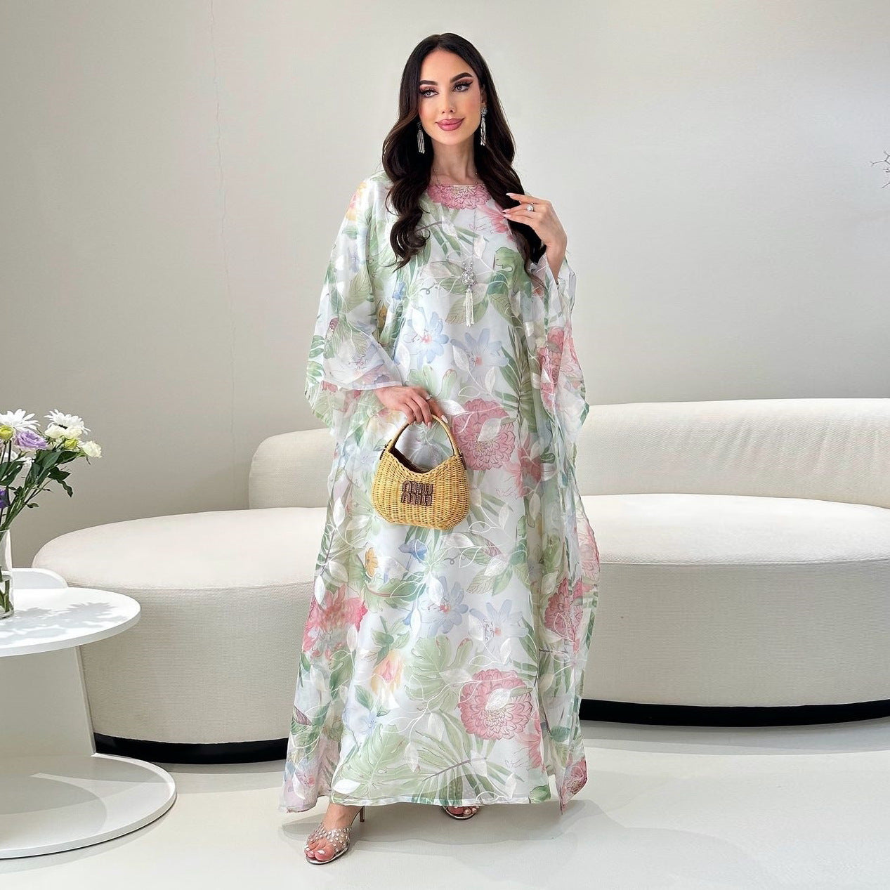 Arab Women’s Elegant Robe Modest Dress Modest Fashion - Abaya dress