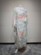 Arab Women’s Elegant Robe Modest Dress Modest Fashion - Color / L - Abaya dress