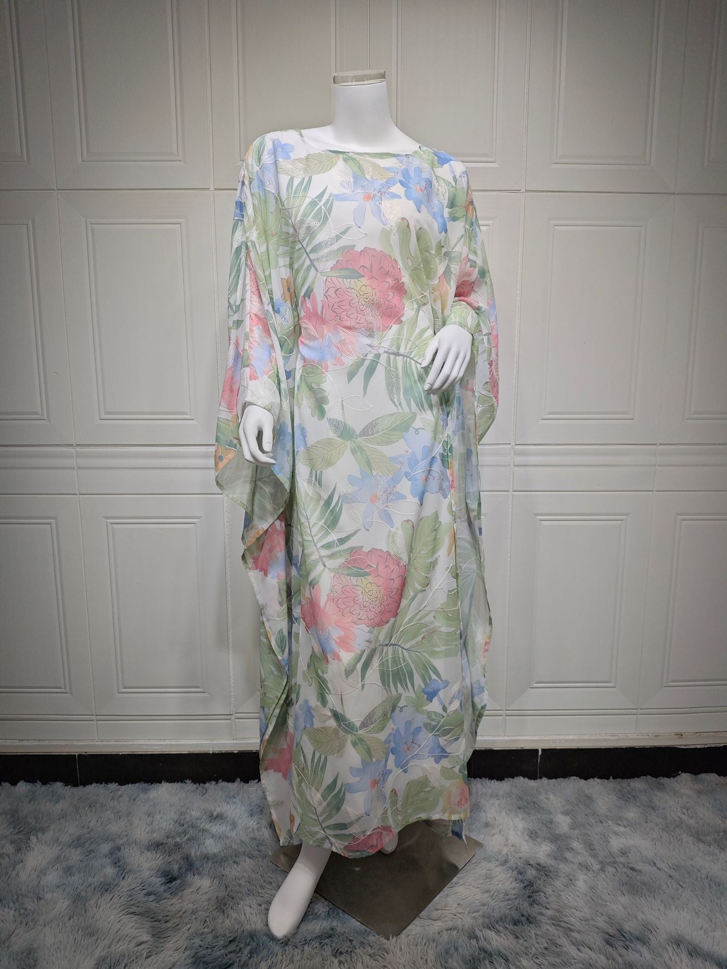 Arab Women’s Elegant Robe Modest Dress Modest Fashion - Color / L - Abaya dress