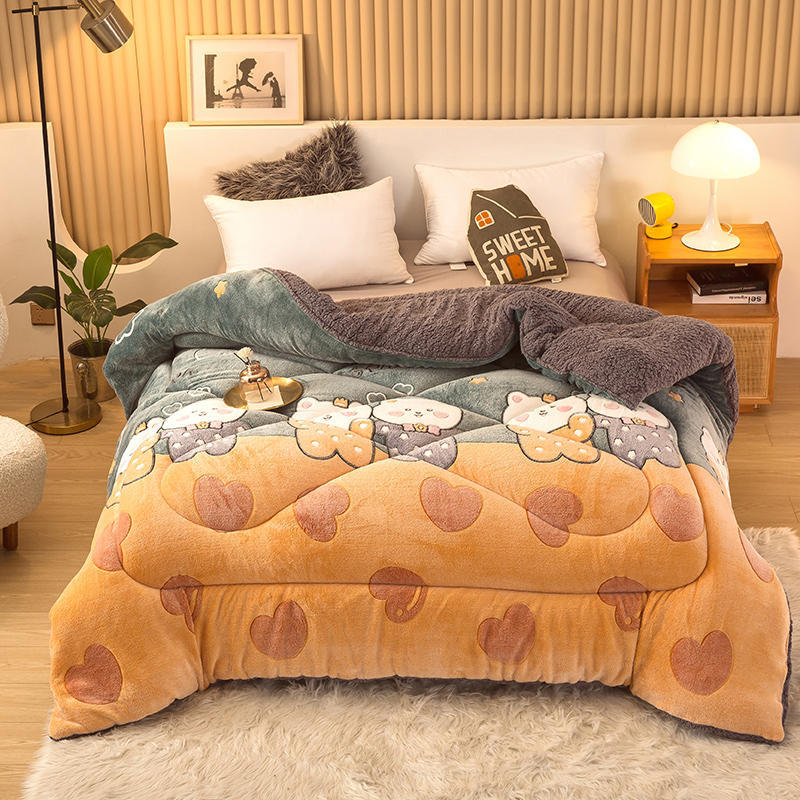 Thick Fluffy Soft Quilt