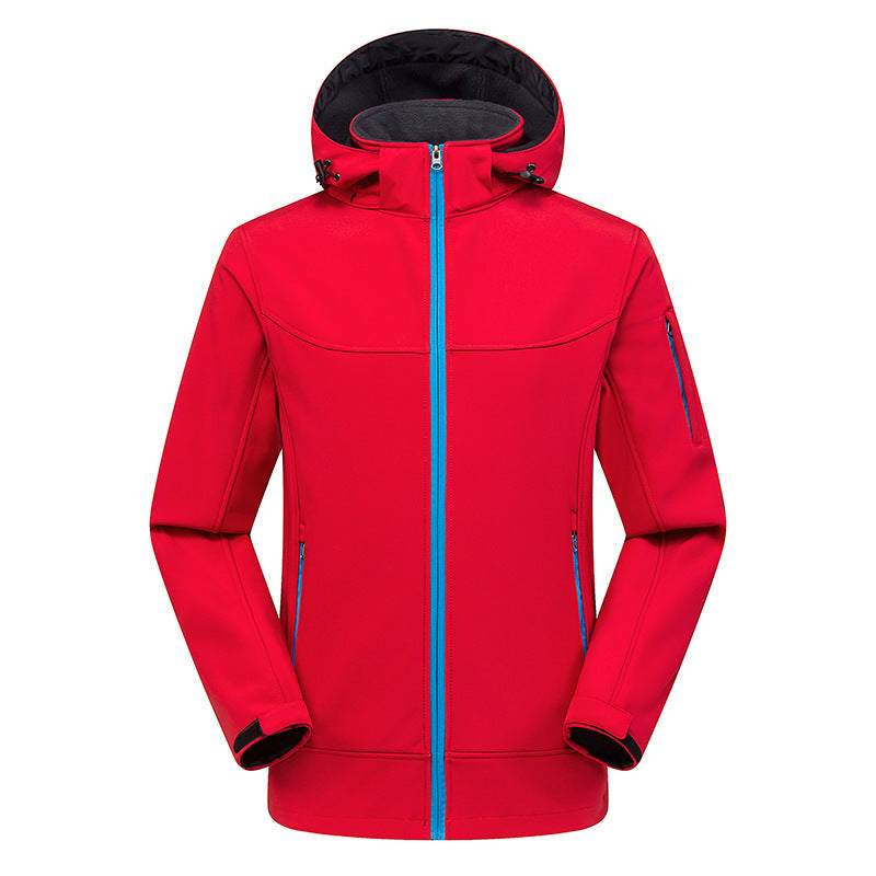 Windproof Waterproof Softshell Insulated And Breathable Mountaineering Jacket