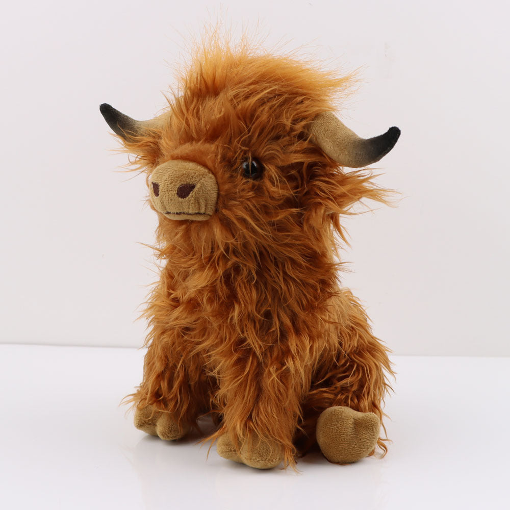 Scottish Plush Toy Cow