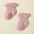 Baby Girls’ Lace Tube Socks-Pair of 6 - Baby girls’ socks
