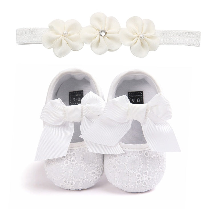 Baby princess shoes - white / 11cm - Baby girls’ shoes