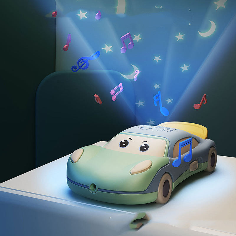 Baby Puzzle Early Education Toy Set - Cartoon music phone pink purpl - Early Education Toy Set