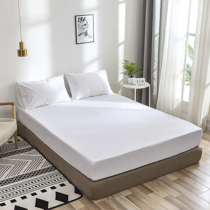 Basic Fitted Bed Sheet Set - White A / 50X75X2 - Bedsheet