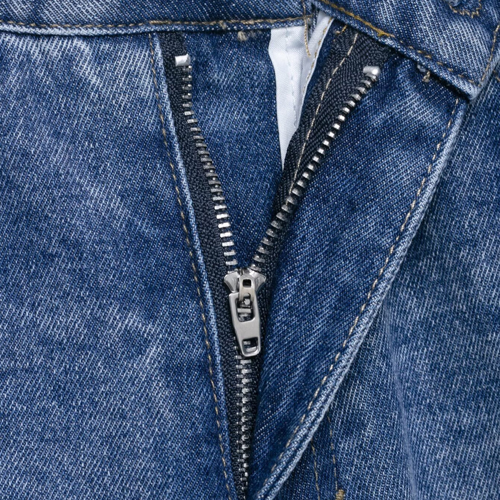 High-Waist Baggy Straight Jeans | Modest Denim | neomodest