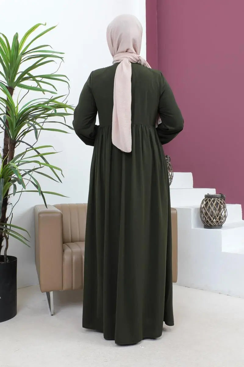 Mec Beaded Embroidered Abaya