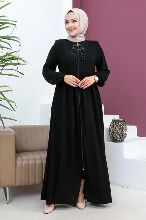 Mec Beaded Embroidered Abaya