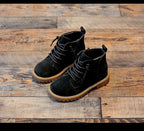 Boys Premium Boots,Children’s Classic Boots Black Army Boots Summer High Boots - Children’s Boots