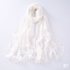 Breathable Modal Shawl Summer Scarf - 2Style