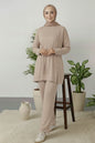 Button Detail Tunic Set | Vison – NEOMODEST product image 1