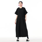 Buttoned Cargo Sleeved Summer Overalls - Women’s overall