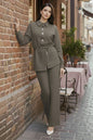 Buttoned Two-piece Set | Vison – NEOMODEST product image 1
