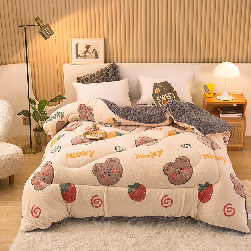 Thick Fluffy Soft Quilt