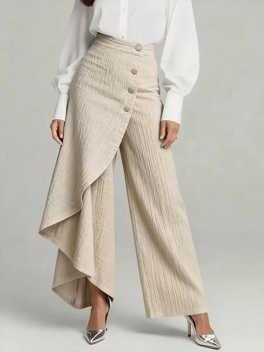 Women's Casual Denim-Style Pants | Premium Modest Fashion