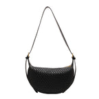 Casual Crossbody Shoulder Bag - Black - Bag