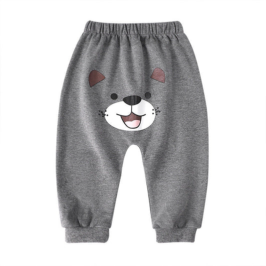 Children’s Animal Print Spring And Summer Pants - Children’s Bottoms