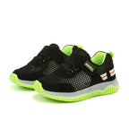 Children’s Breathable Mesh Sports Shoes - Black / 20 - Sports shoes