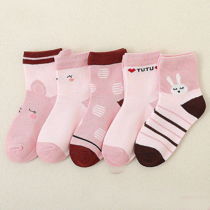 Children’s Cotton Socks - 13 style / 12cm - Kids’ Socks