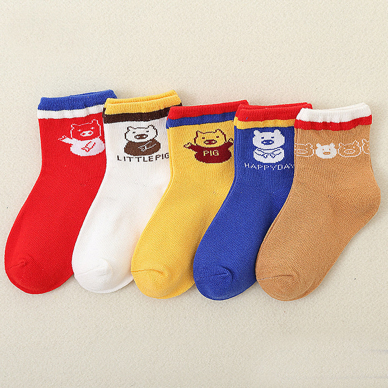 Children’s Cotton Socks - 16 style / 12cm - Kids’ Socks
