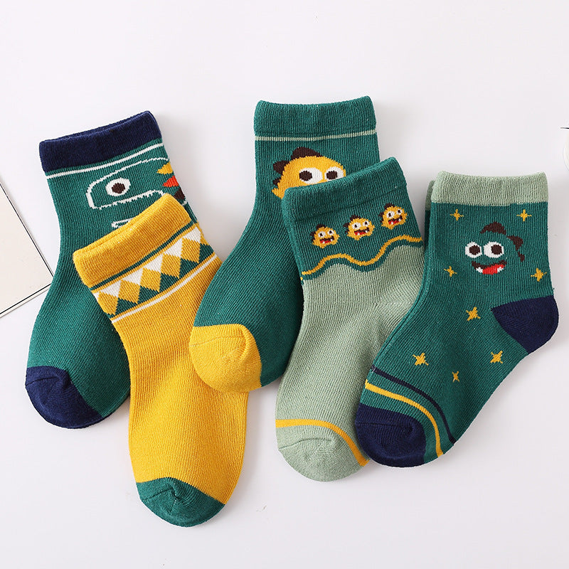 Children’s Cotton Socks - 4 style / 12cm - Kids’ Socks