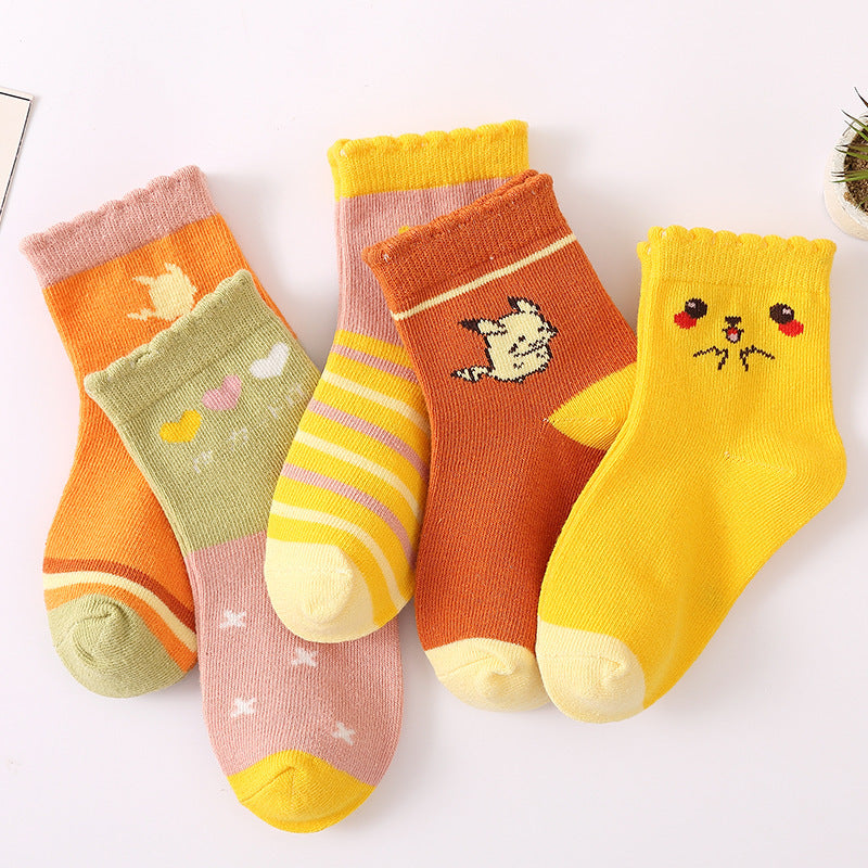 Children’s Cotton Socks - 7 style / 12cm - Kids’ Socks