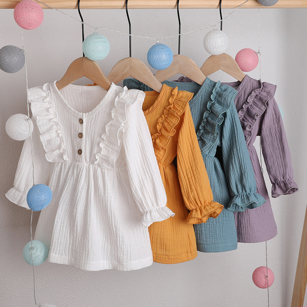 Children’s Long Sleeve Dress - Baby Girls’ Dress